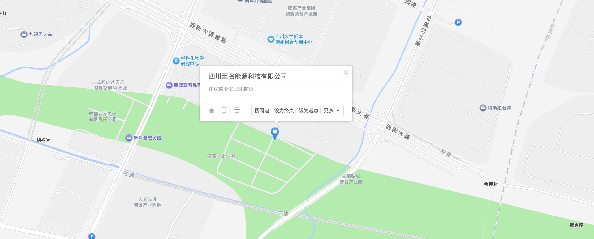 公司位置地图